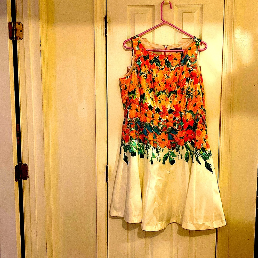 Danny and  Nicole Dress Colorful